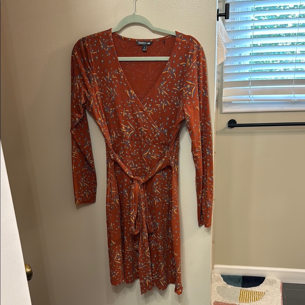 Toad&Co Cue Wrap Long Sleeve Dress